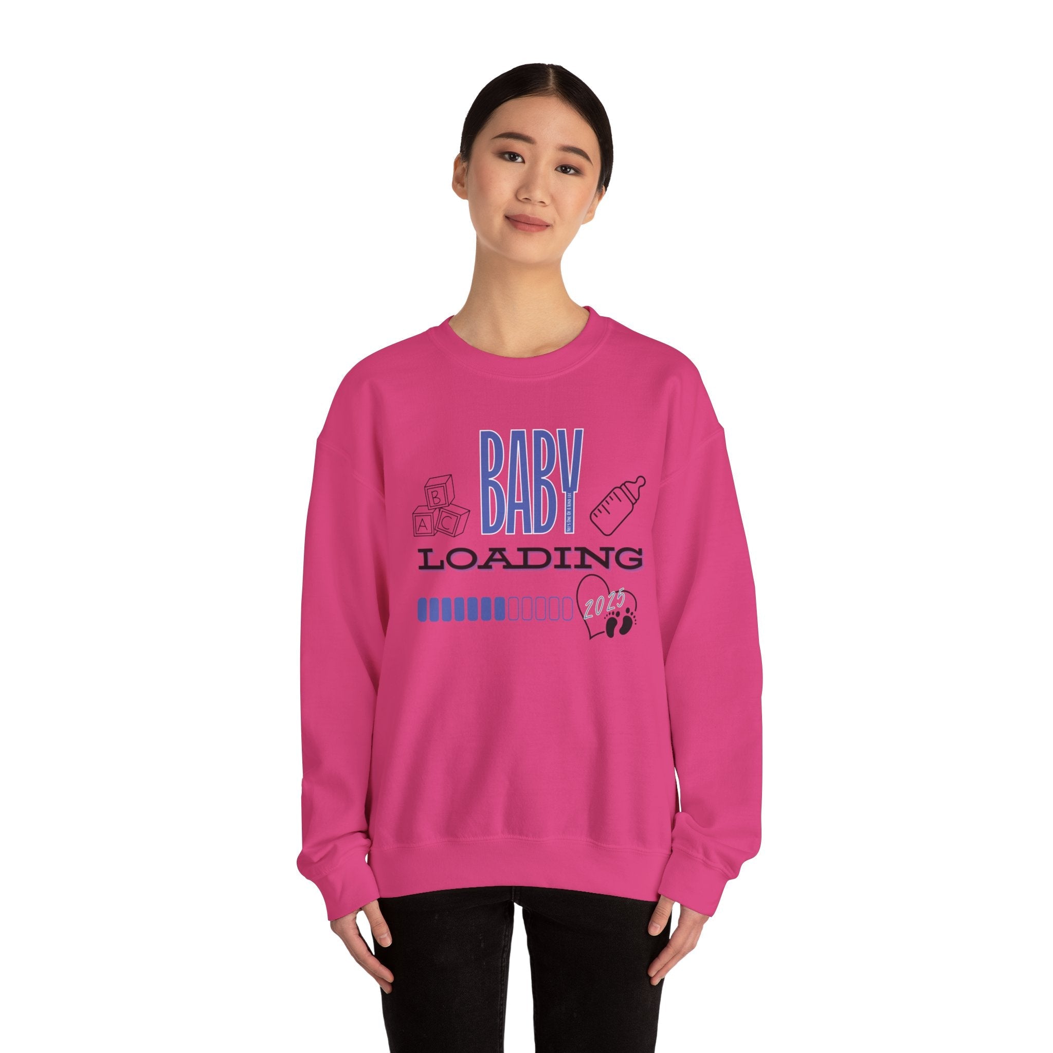 Baby Loading 2025 Unisex Heavy Blend™ Crewneck Sweatshirt